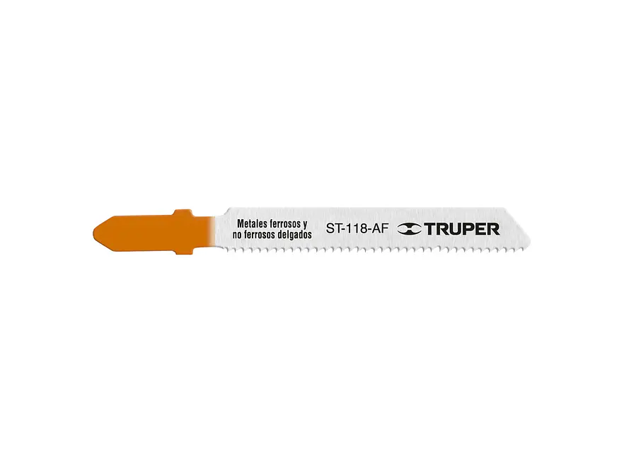 Segueta caladora, cortes curvos en metal, zanco t, 18 dpp TRUPER 18129 - Envío a todo Colombia | aztools.co
