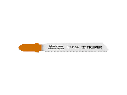 Segueta caladora, cortes rectos en metal, zanco t, 21 dpp TRUPER 18128 - Envío a todo Colombia | aztools.co