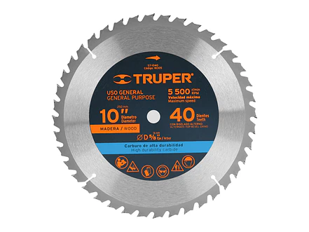 Disco sierra para madera 10