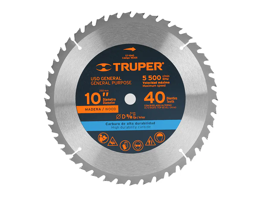 Disco sierra para madera 10