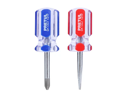 Dúo destornilladores, tipo tatamaco, 2 piezas, PVC, Pretul 21379 - Foto 1 | aztools.co