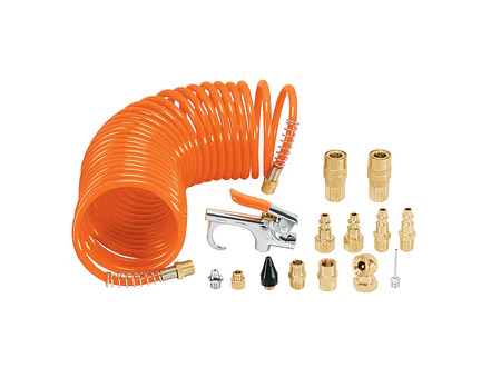 Juego de 15 accesorios neumáticos para limpiar e inflar Truper 19094 - Foto 1 | aztools.co