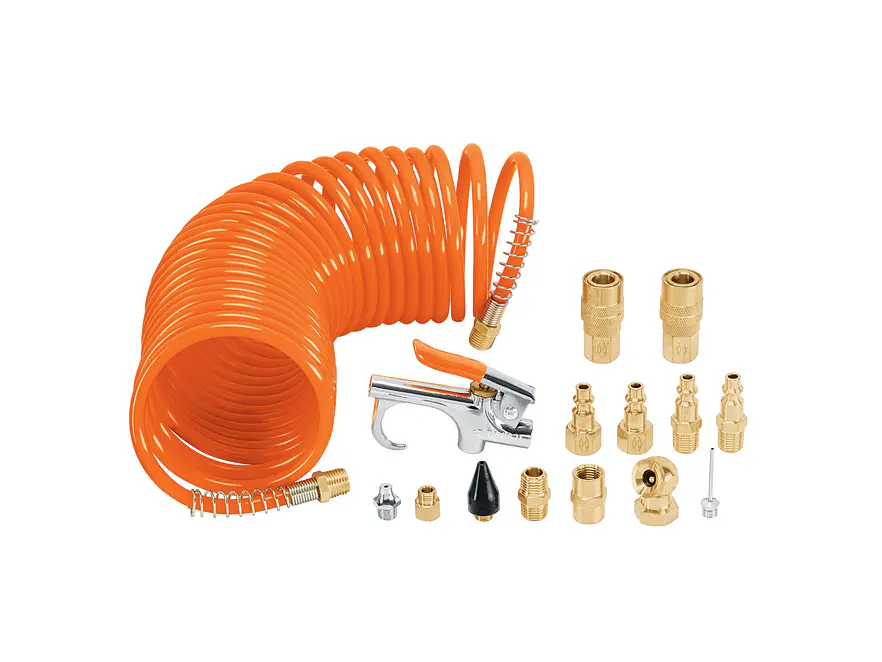 Juego de 15 accesorios neumáticos para limpiar e inflar Truper 19094 - Foto 1 | aztools.co