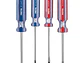 Juego de destornilladores, 4 piezas, mango PVC, Pretul 20212 - Miniatura 1 | aztools.co