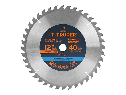 Disco sierra p/madera 12