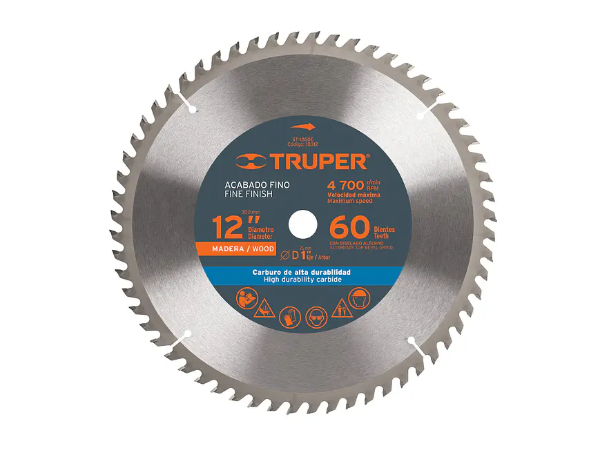 Disco sierra p/madera 12