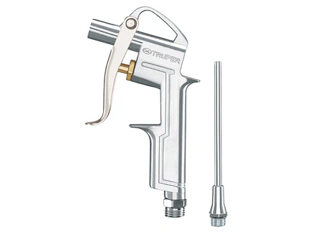 Pistola metálica para sopletear con extensión de 4