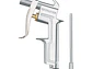 Pistola metálica para sopletear con extensión de 4