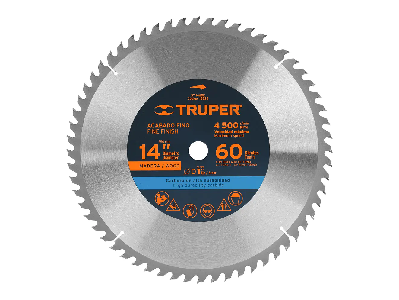 Disco sierra tungsteno 14