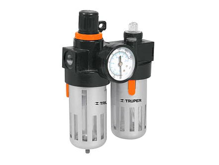 Unidad de limpieza y lubricación, cuerda 1/4 npt Truper 19238 - Foto 1 | aztools.co