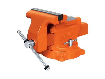 Prensa de banco industrial 8' Truper 18595, acero  - Foto 1 | aztools.co