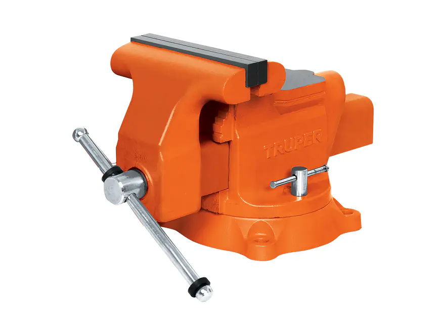 Prensa de banco industrial 8' Truper 18595, acero  - Foto 1 | aztools.co