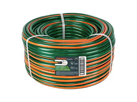 Manguera 1/2', reforzada, x 100mt 3 capas Truper 19857 - Envío a todo Colombia | aztools.co