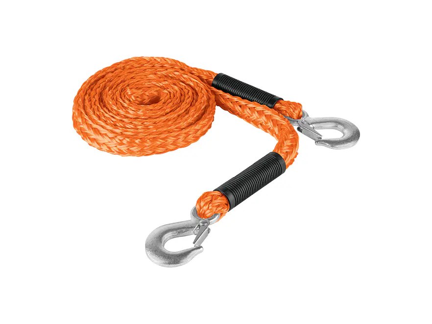 Cuerda para remolque con ganchos Truper 18345, 5/8' x 3.5m