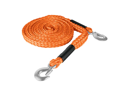 Cuerda para remolque con ganchos Truper 18346,7/8' x 4.5m