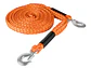 Cuerda para remolque con ganchos Truper 18346,7/8' x 4.5m