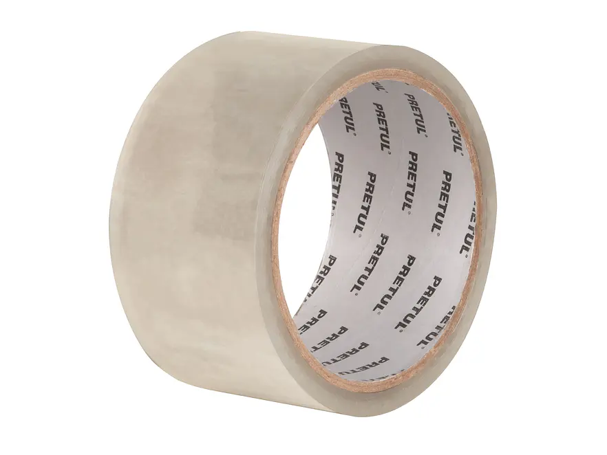 Cinta de embalaje transparente, 40 m, Pretul PRETUL 20525 - Envío a todo Colombia | aztools.co