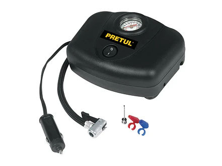 Compresor mini de aire para carro Pretul 21689 12V 17L  - Foto 1 | aztools.co