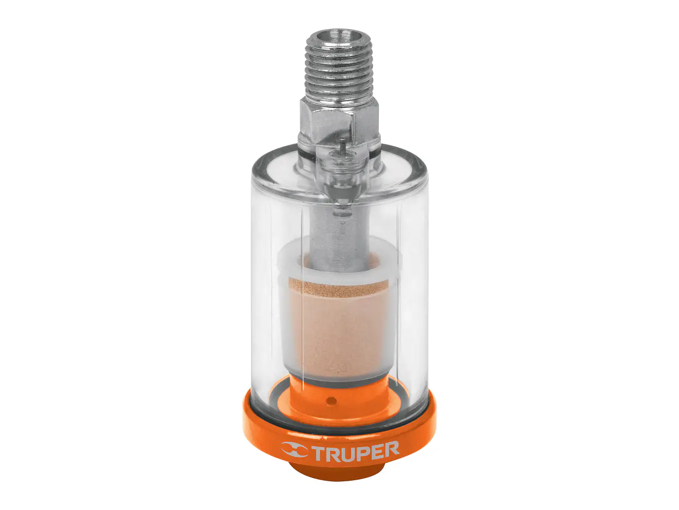 Filtro separador de agua y aceite, 1/4 NPT Truper 19027 - Foto 1 | aztools.co