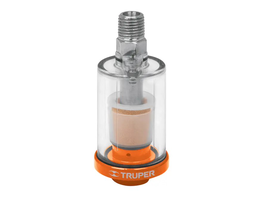 Filtro separador de agua y aceite, 1/4 NPT Truper 19027 - Foto 1 | aztools.co