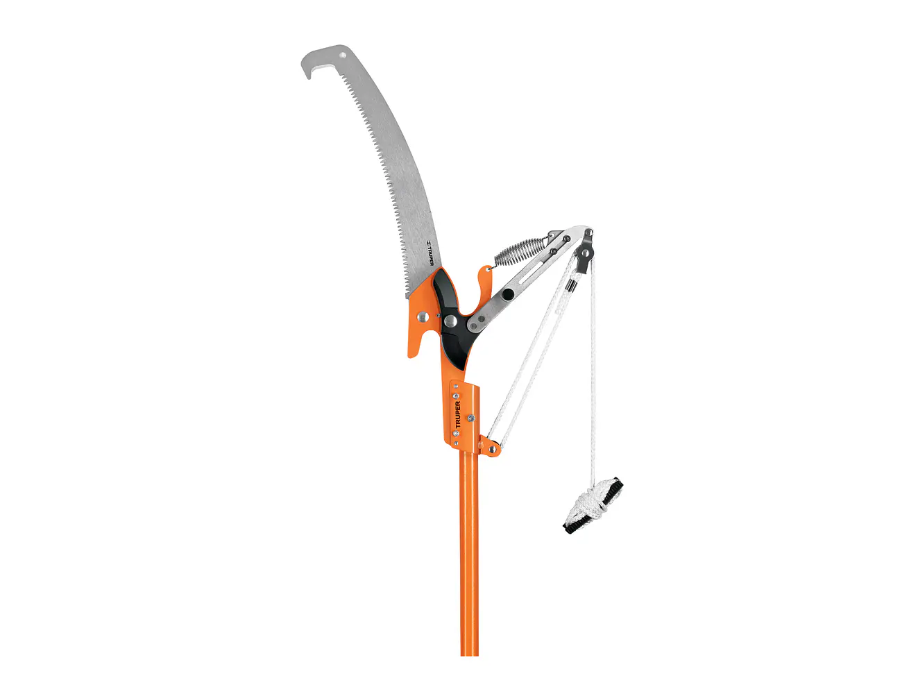 Cortador doble cuchilla  Truper 18410, mango telescópico de fibra de vidrio 3.6m - Foto 1 | aztools.co