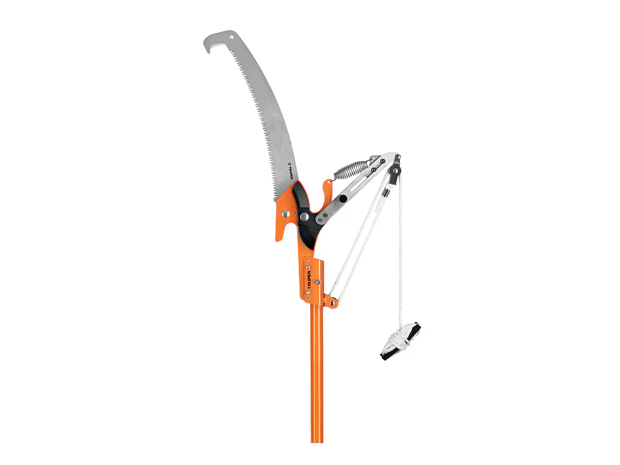 Cortador doble cuchilla  Truper 18410, mango telescópico de fibra de vidrio 3.6m - Foto 1 | aztools.co