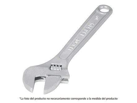 Llave expansiva cromada 12