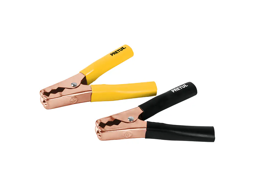 Caimanes para cables para iniciar, 2 piezas, Pretul PRETUL 20123 - Envío a todo Colombia | aztools.co