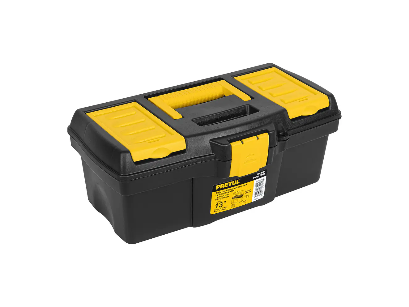 Caja de herramientas plástica Pretul 20602 13