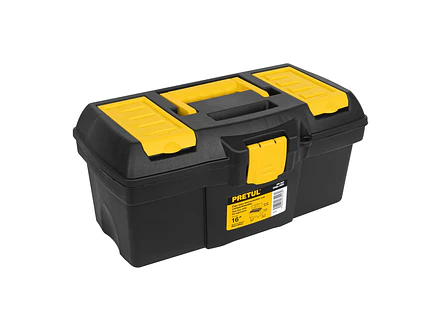 Caja de herramientas plástica 16' con compartimentos, Pretul 20603, Capacidad 13 Kg - Foto 1 | aztools.co