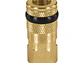 Cople de latón, cuerda 1/4 NPT, hembra Truper 19084 - Miniatura 1 | aztools.co