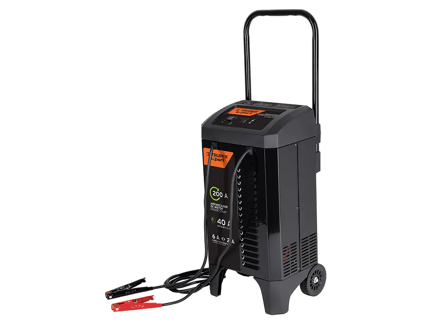 Cargador de baterías con ruedas 12V 200A Truper Expert  - Foto 1 | aztools.co