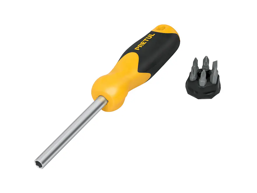 Destornillador y 6 puntas, Pretul 21372 - Foto 1 | aztools.co