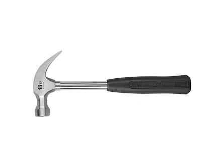 Martillo pulido, 16 oz, uña curva, mango tubular, Pretul PRETUL 22270 - Envío a todo Colombia | aztools.co
