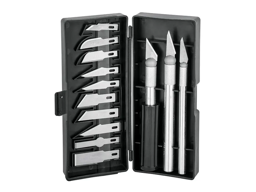 Juego de bisturíes con estuche, Pretul 22409 - Foto 1 | aztools.co