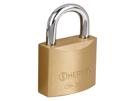 Candado de hierro, 20 mm, Hermex Basic HERMEX 22526 - Envío a todo Colombia | aztools.co
