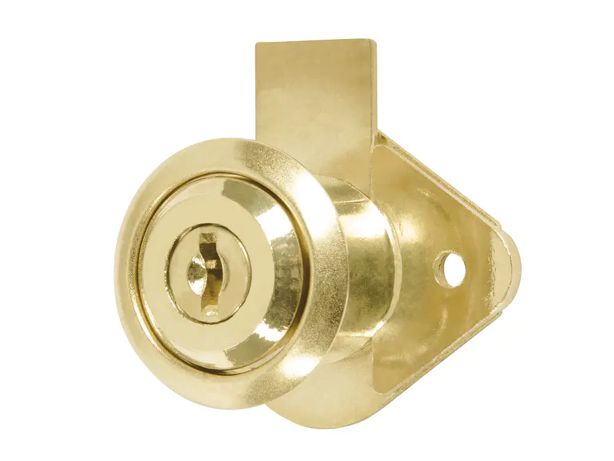 Cerradura para mueble, modelo 21, latón, Hermex HERMEX 23505 - Envío a todo Colombia | aztools.co