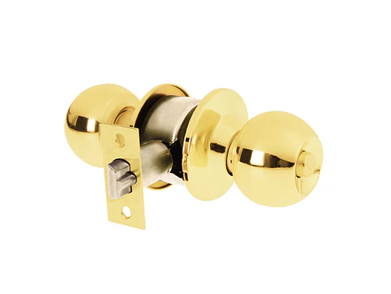 Pomo tipo esfera, latón brillante, recámara, Hermex HERMEX 23563 - Envío a todo Colombia | aztools.co