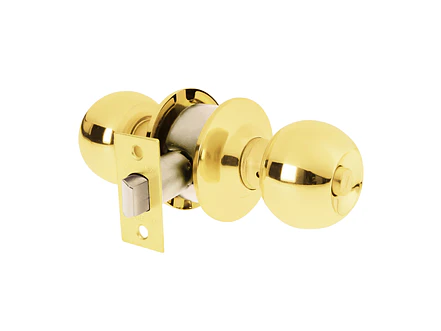 Pomo tipo esfera, latón brillante, baño, Hermex HERMEX 23566 - Envío a todo Colombia | aztools.co