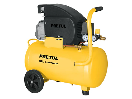 Compresor Pretul 23066, 40 L, 3 HP potencia máxima , 127 V,  - Foto 1 | aztools.co