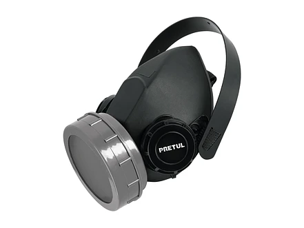 Respirador sin cartucho, 1 filtro, Pretul 23390 - Foto 1 | aztools.co
