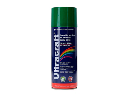 Pintura en aerosol verde irlandés, Ultracraft ULTRACARFT 40026 - Envío a todo Colombia | aztools.co