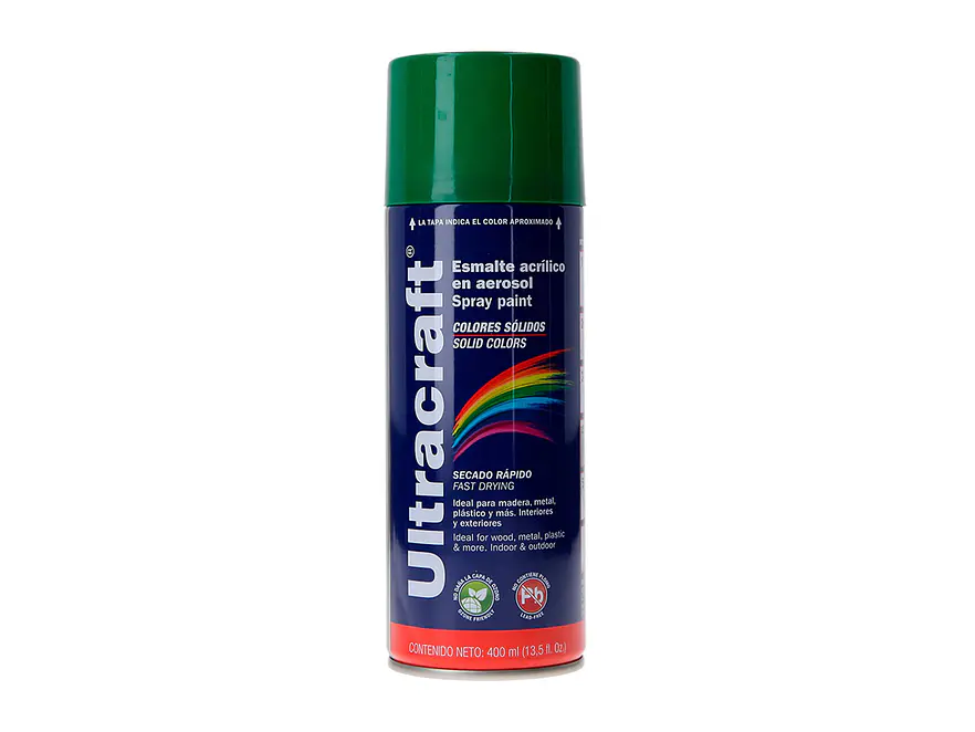 Pintura en aerosol verde irlandés, Ultracraft ULTRACARFT 40026 - Envío a todo Colombia | aztools.co
