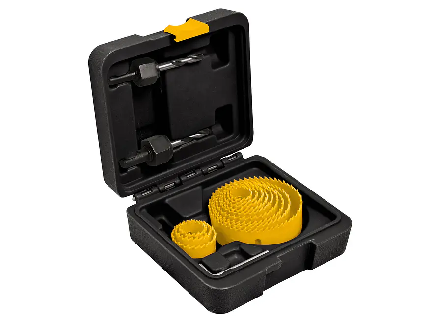 Juego de brocasierras de acero al carbono Pretul 26037, 15 piezas - Foto 1 | aztools.co
