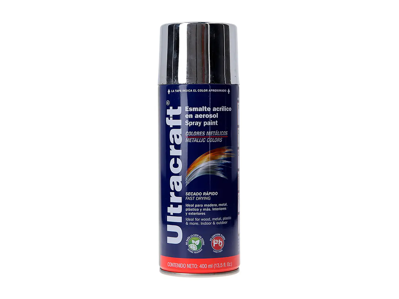 Pintura en aerosol aluminio, Ultacraft ULTRACARFT 40030 - Envío a todo Colombia | aztools.co