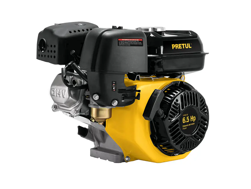 Motor a gasolina Pretul 28114, 6.5 HP con sensor de aceite - Foto 1 | aztools.co