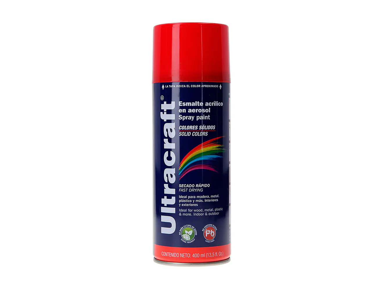 Pintura en aerosol rojo fuego, Ultracraft ULTRACARFT 40031 - Envío a todo Colombia | aztools.co