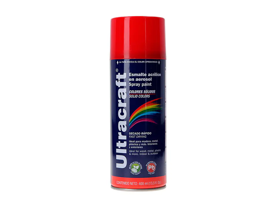 Pintura en aerosol rojo fuego, Ultracraft ULTRACARFT 40031 - Envío a todo Colombia | aztools.co