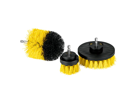 Juego de 3 cepillos para taladro Pretul 28152 - Foto 1 | aztools.co