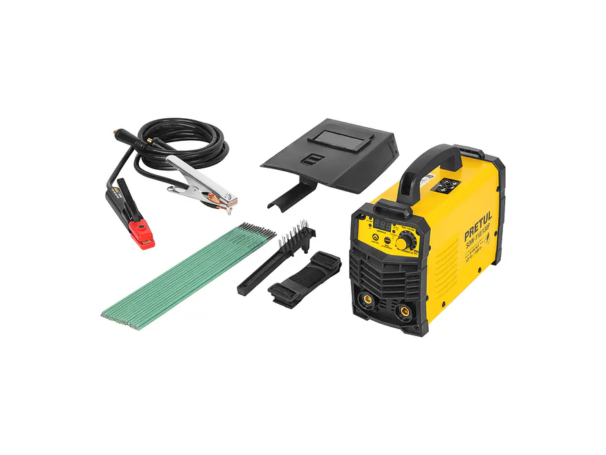 Soldadora inversora, 130A, Bi-voltaje 127/220V, Pretul